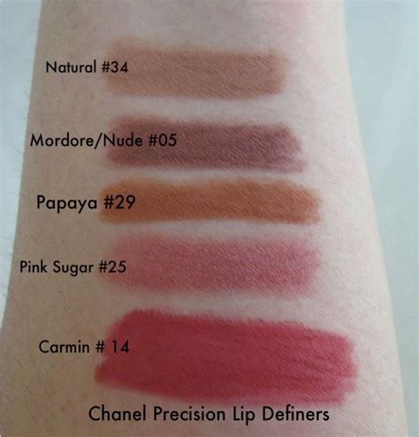 chanel lip liner natural 34|discontinued Chanel lip liner.